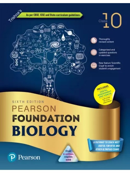 Pearson IIT Foundation Class 10 Biology  at Ashirwad publication